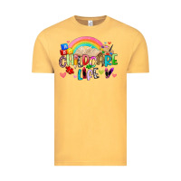 Vintage Mustard childcare life Vintage Tee - Artiststas