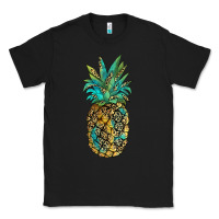 Black leopar turquoise pineapple Classic Tee - JahusDesignShop