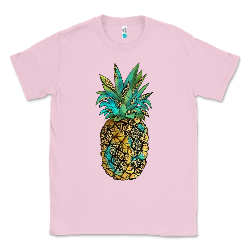 Leopar Turquoise Pineapple Classic Tee by JahusDesignShop | Teevron