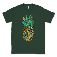 Sports Green leopar turquoise pineapple Classic Tee - JahusDesignShop