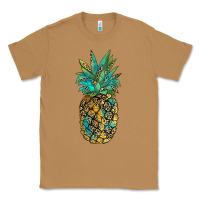 Toasted Coconut leopar turquoise pineapple Classic Tee - JahusDesignShop