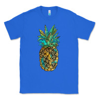 True Royal leopar turquoise pineapple Classic Tee - JahusDesignShop