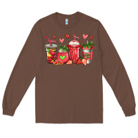 Chestnut strawberry coffee cups Long Sleeve Tee - Jasminsmagicworld