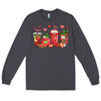 Smoke strawberry coffee cups Long Sleeve Tee - Jasminsmagicworld