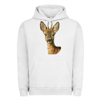 Pigment Lunar Rock Red brocket Deer Head Urban Hoodie - LillyAllenDesigns