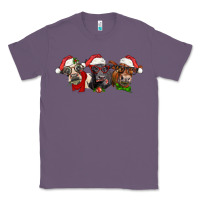 Lavender christmas heifers Classic Tee - LillyAllenDesigns