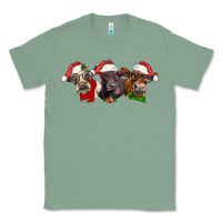 Sage christmas heifers Classic Tee - LillyAllenDesigns