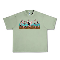 Oil Green french bulldogs Urban Heavy Tee - Jasminsmagicworld