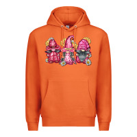 Carrot breast cancer gnomes Premium Hoodie - FaDigitalArtStudio