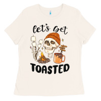 Bone let's get toasted camping Ladies Tee - MaliasSmallBusiness