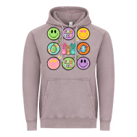 Vintage Zinc easter day smiley faces Vintage Hoodie - Artiststas