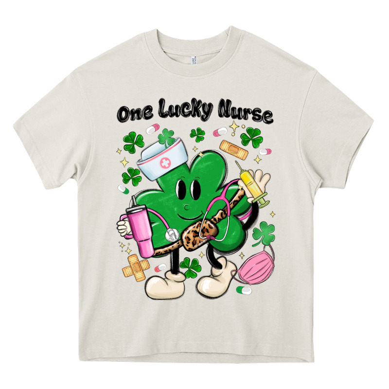 One Lucky Nurse Belt Bag Heavy Core Tee by MaliasSmallBusiness | Teevron