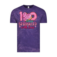 Cloud Purple 100 days sprinkled with fun Vintage Tee - Artiststas