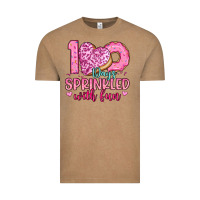 Vintage Coffee 100 days sprinkled with fun Vintage Tee - Artiststas