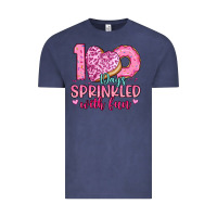 Vintage Denim 100 days sprinkled with fun Vintage Tee - Artiststas