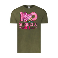 Vintage Olive 100 days sprinkled with fun Vintage Tee - Artiststas