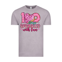 Vintage Zinc 100 days sprinkled with fun Vintage Tee - Artiststas