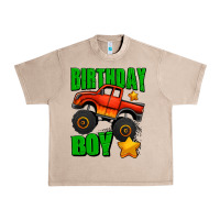 French Oak birthday boy monster truck Urban Heavy Tee - Jasminsmagicworld