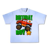 Grape Ice birthday boy monster truck Urban Heavy Tee - Jasminsmagicworld