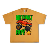 Peanut Butter birthday boy monster truck Urban Heavy Tee - Jasminsmagicworld