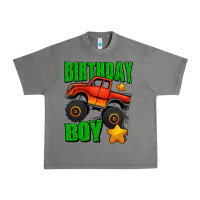 Tornado birthday boy monster truck Urban Heavy Tee - Jasminsmagicworld