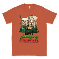 Have A Llamazing Christmas Alpaca Head Classic Tee | Teevron