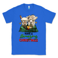 True Royal have a llamazing christmas alpaca head Classic Tee - LillyAllenDesigns