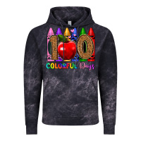 Cloud Black 100 colorful day s Vintage Hoodie - Artiststas