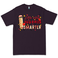 Plum little miss 100 days smarter Premium Tee - MaliasSmallBusiness