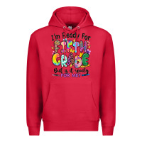 Cardinal I'm ready for fifth grade but is it ready for me Premium Hoodie - RanaPortraitStore