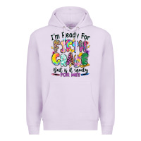 Lilac I'm ready for fifth grade but is it ready for me Premium Hoodie - RanaPortraitStore