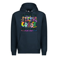 Navy I'm ready for fifth grade but is it ready for me Premium Hoodie - RanaPortraitStore