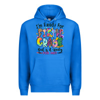 True Royal I'm ready for fifth grade but is it ready for me Premium Hoodie - RanaPortraitStore