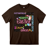 Chocolate Brown easter subway Heavy Core Tee - MaliasSmallBusiness
