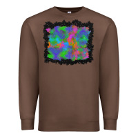 Chestnut halloween neon leopard background Premium Sweatshirt - BundleAndBundleShop