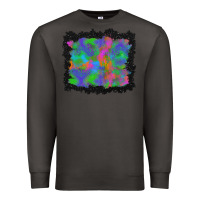 Smoke halloween neon leopard background Premium Sweatshirt - BundleAndBundleShop