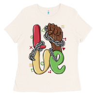Bone love juneteenth Ladies Tee - MaliasSmallBusiness