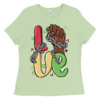 Matcha love juneteenth Ladies Tee - MaliasSmallBusiness