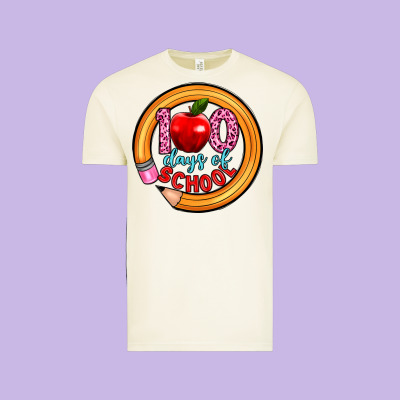 100 Days Of School Vintage Tee Designed By Artiststas
