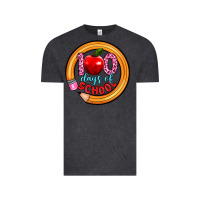 Vintage Black 100 days of school Vintage Tee - Artiststas