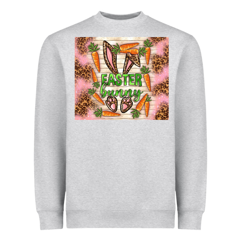 Easter Bunny With Carrots Heavyweight Sweatshirt by TumblerDesignByShophia | Teevron