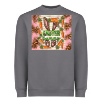 Storm easter bunny with carrots Heavyweight Sweatshirt - TumblerDesignByShophia