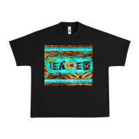 Black teacher mousepad Urban Heavy Tee - BarkalooDesign