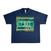 Navy teacher mousepad Urban Heavy Tee - BarkalooDesign