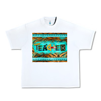 White teacher mousepad Urban Heavy Tee - BarkalooDesign