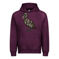 Mauve Wine Baby Cayuga Duck Urban Hoodie - LillyAllenDesigns