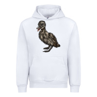 White Baby Cayuga Duck Urban Hoodie - LillyAllenDesigns