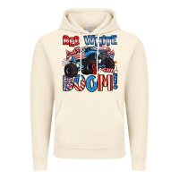 Vintage Artic red white and boom 4th of july Vintage Hoodie - Artiststas