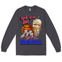 Smoke Grab your joe let's go Basketball Long Sleeve Tee - NancyCooperArtShop