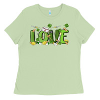 Matcha st patricks love nurse Ladies Tee - MaliasSmallBusiness